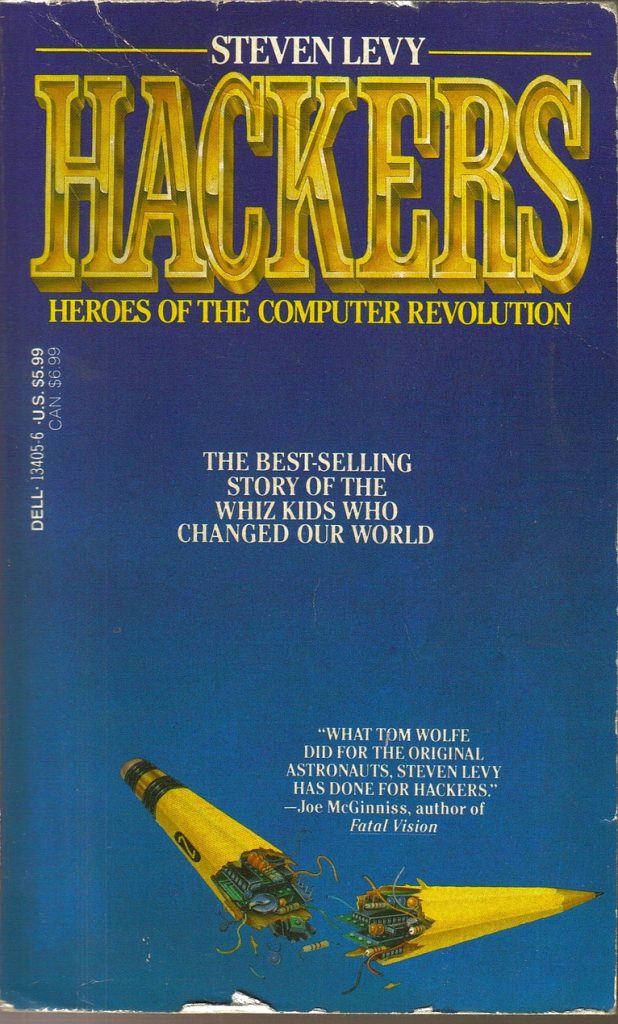 Source from https://www.librarything.com/work/45895 It is a book called Hackers: Heroes of the Computer Revolution, written by Steven Levy in 1984.