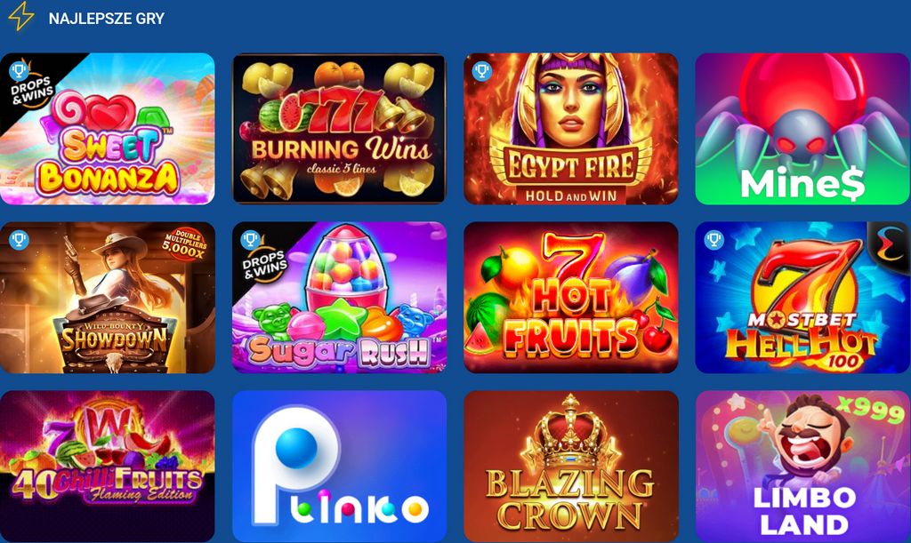 Игра «Авиатор» на сайте казино Mostbet